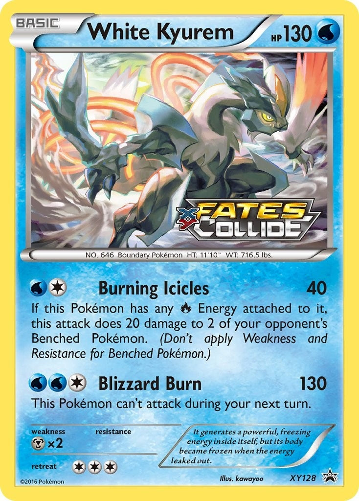 Image for White Kyurem (Prerelease) (XY128) - Pokemon