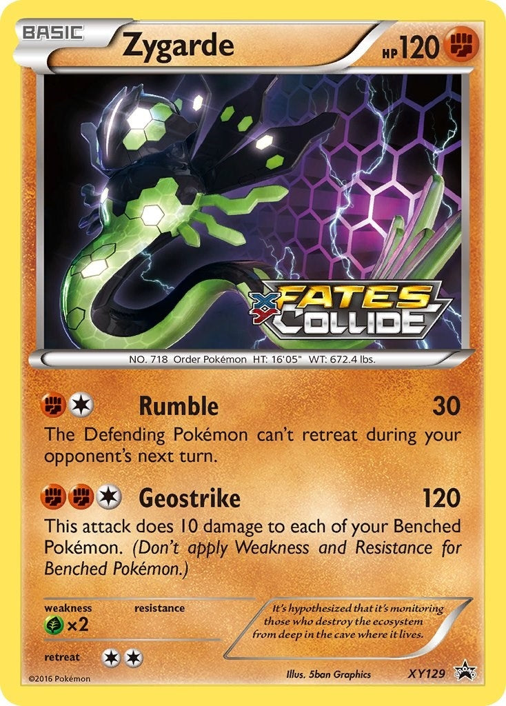 Image for Zygarde (Prerelease) (XY129) - Pokemon