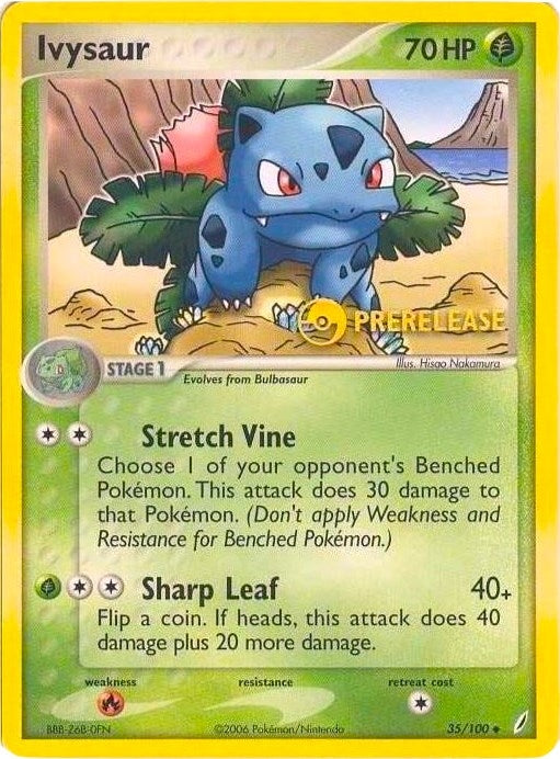 Image for Ivysaur - 35/100 (Prerelease) (35/100) - Pokemon