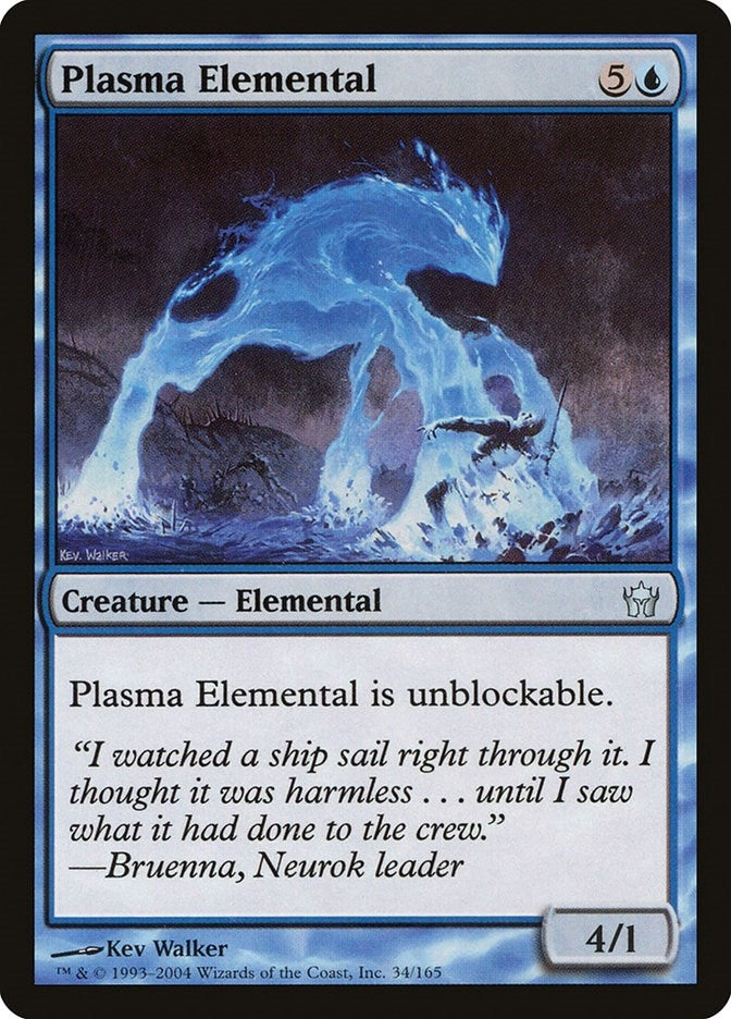 Image for Plasma Elemental (34) - Magic: The Gathering