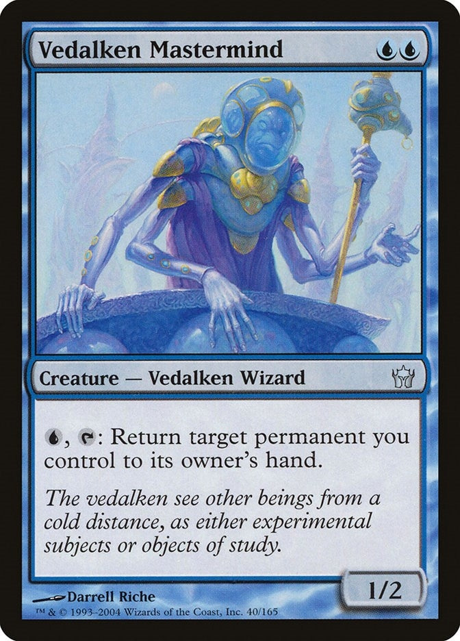 Image for Vedalken Mastermind (40) - Magic: The Gathering