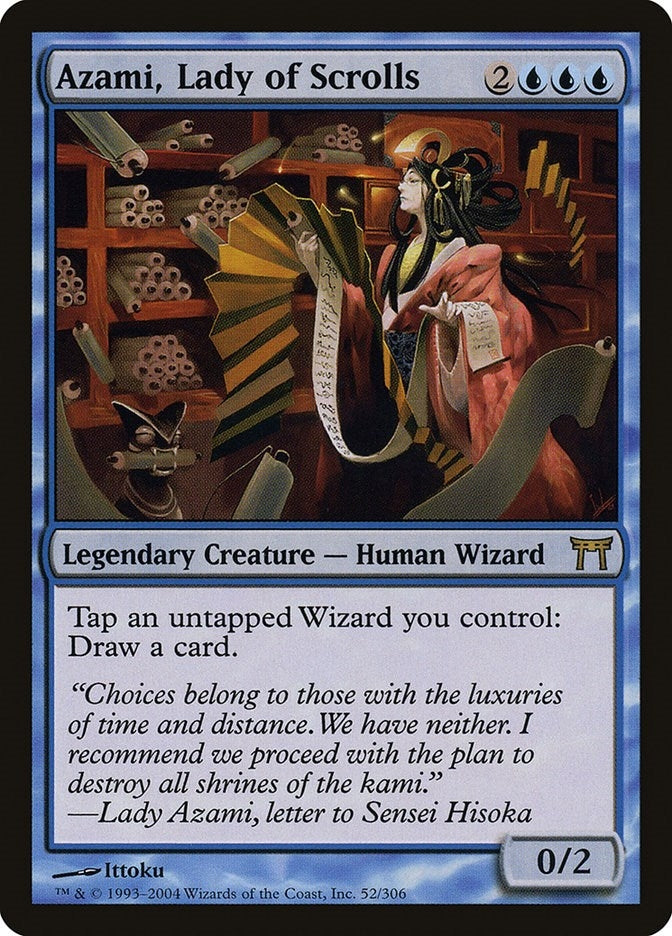 Image for Azami, Lady of Scrolls (52) - Magic: The Gathering