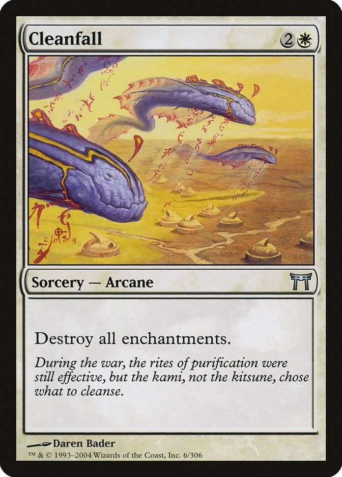 Image for Cleanfall (6) - Magic: The Gathering