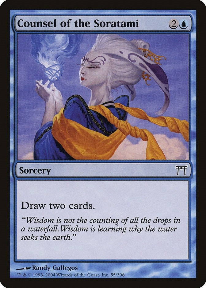 Image for Counsel of the Soratami (55) - Magic: The Gathering