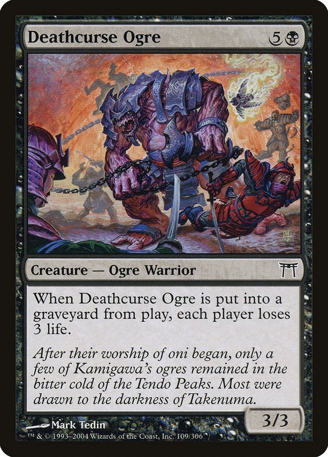 Image for Deathcurse Ogre (109) - Magic: The Gathering