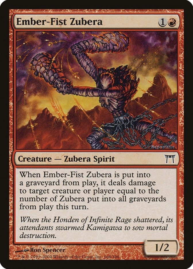 Image for Ember-Fist Zubera (166) - Magic: The Gathering