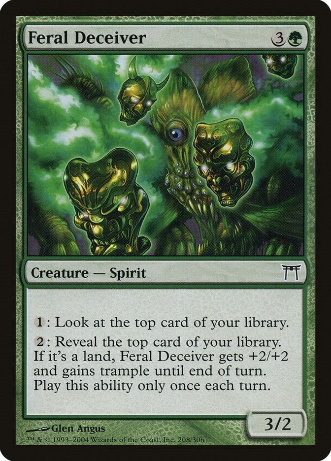 Image for Feral Deceiver (208) - Magic: The Gathering
