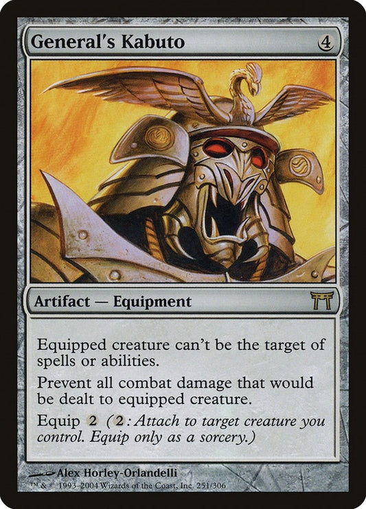 Image for General's Kabuto (251) - Magic: The Gathering