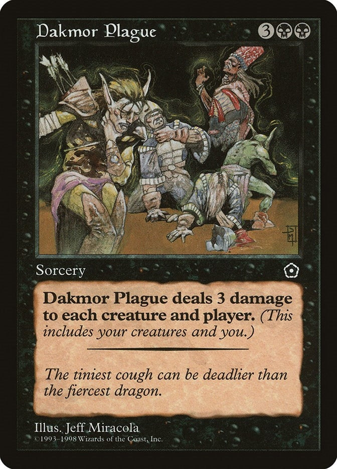 Image for Dakmor Plague - Magic: The Gathering