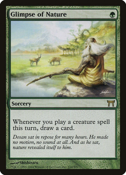 Image for Glimpse of Nature (210) - Magic: The Gathering