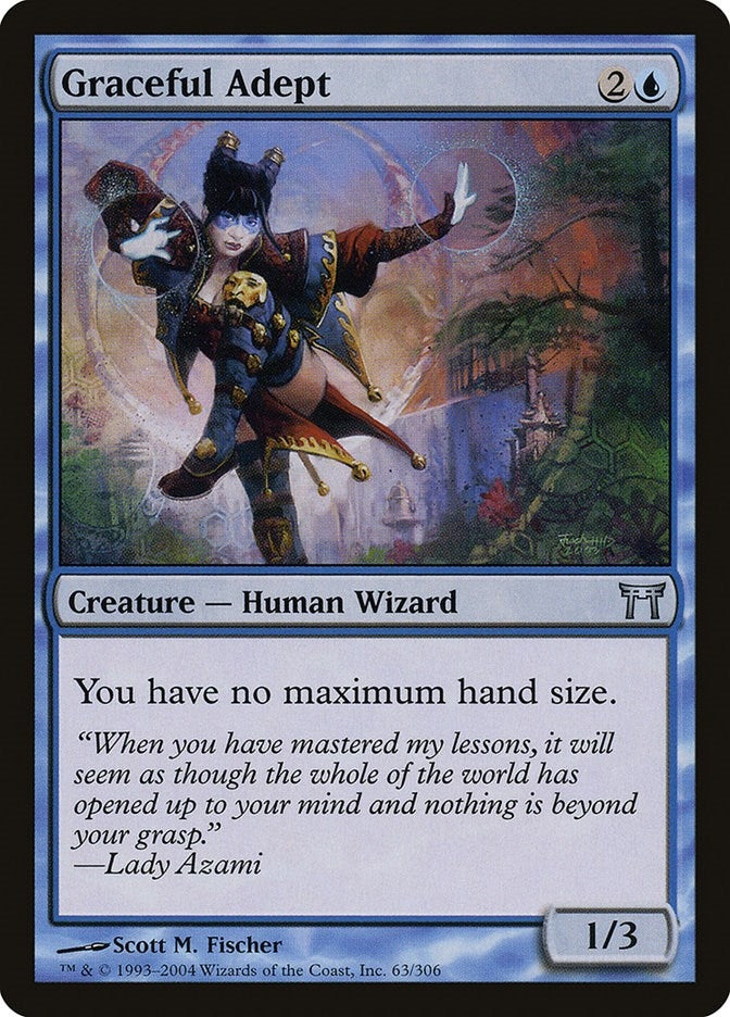 Image for Graceful Adept (63) - Magic: The Gathering