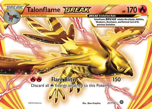 Image for Talonflame BREAK (21/114) - Pokemon