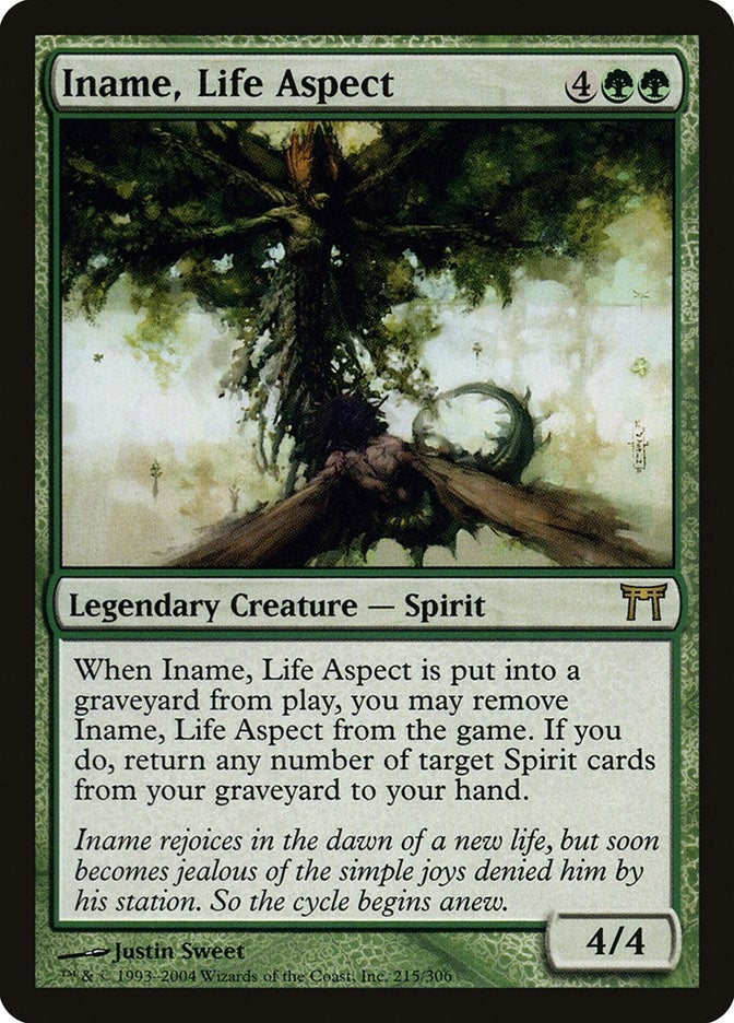 Image for Iname, Life Aspect (215) - Magic: The Gathering