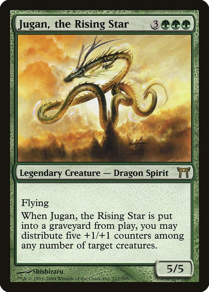 Image for Jugan, the Rising Star (217) - Magic: The Gathering