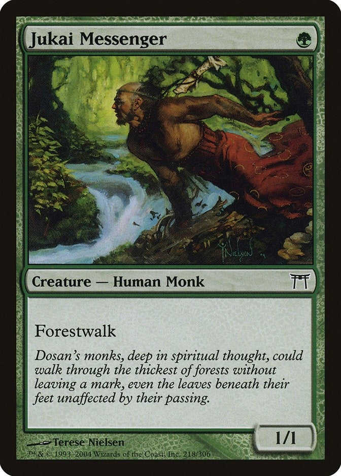 Image for Jukai Messenger (218) - Magic: The Gathering