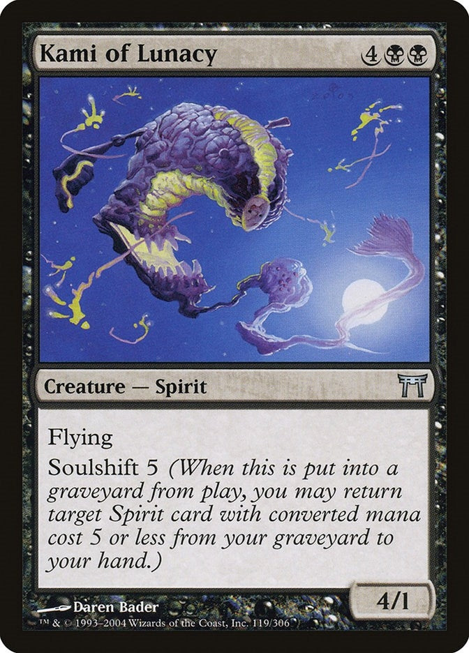 Image for Kami of Lunacy (119) - Magic: The Gathering