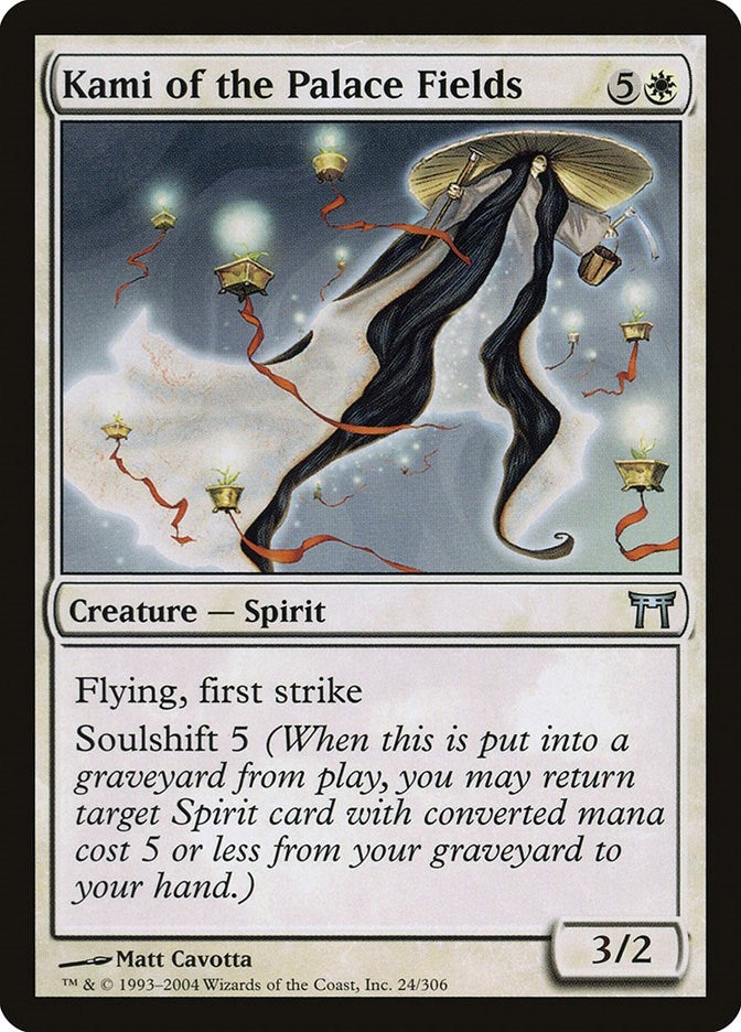 Image for Kami of the Palace Fields (24) - Magic: The Gathering