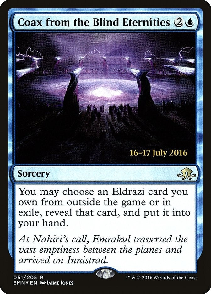 Image for Coax from the Blind Eternities (51) - Magic: The Gathering