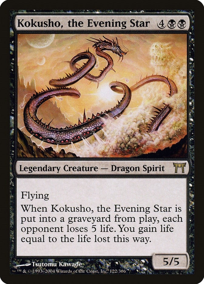 Image for Kokusho, the Evening Star (122) - Magic: The Gathering