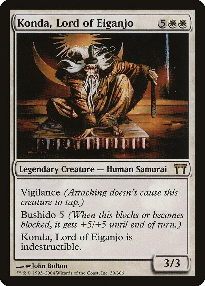 Image for Konda, Lord of Eiganjo (30) - Magic: The Gathering