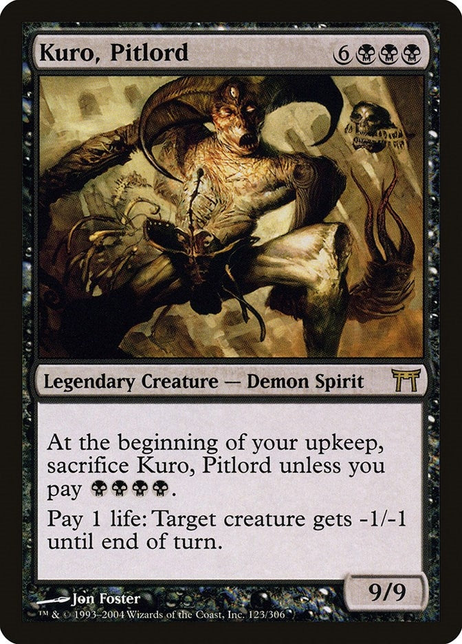 Image for Kuro, Pitlord (123) - Magic: The Gathering