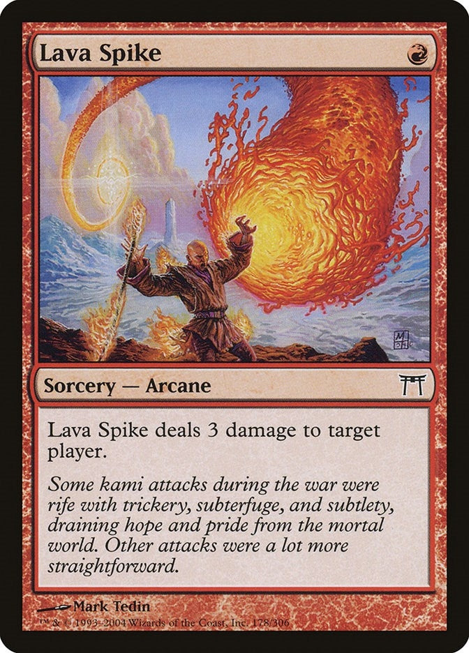 Image for Lava Spike (178) - Magic: The Gathering