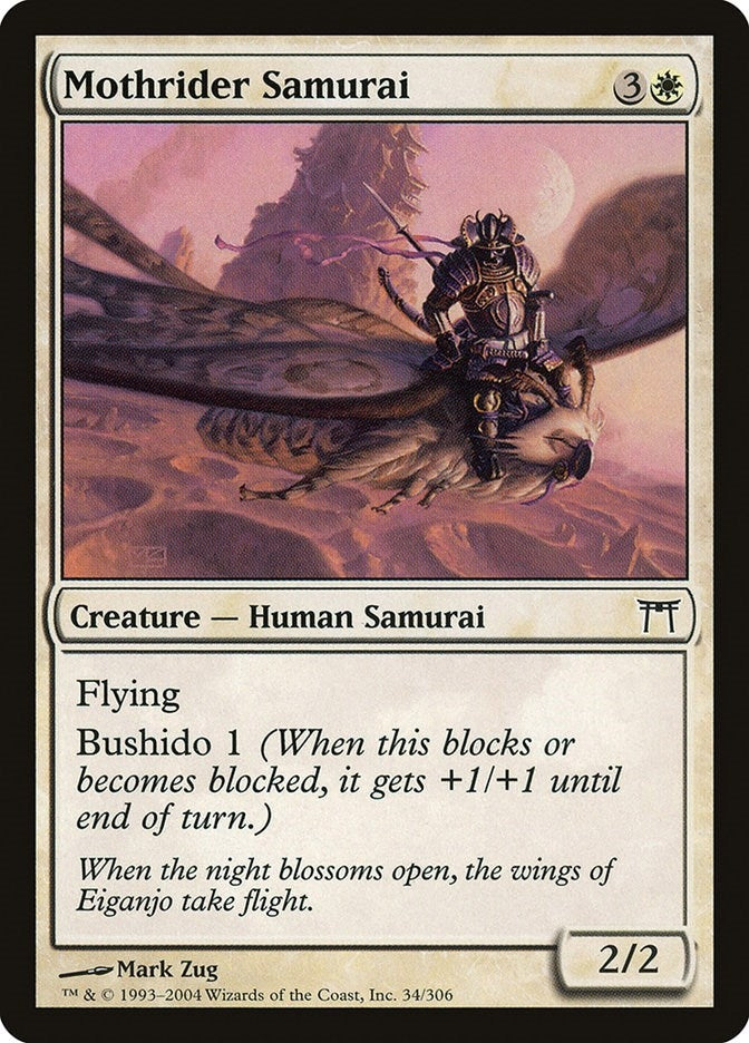 Image for Mothrider Samurai (34) - Magic: The Gathering