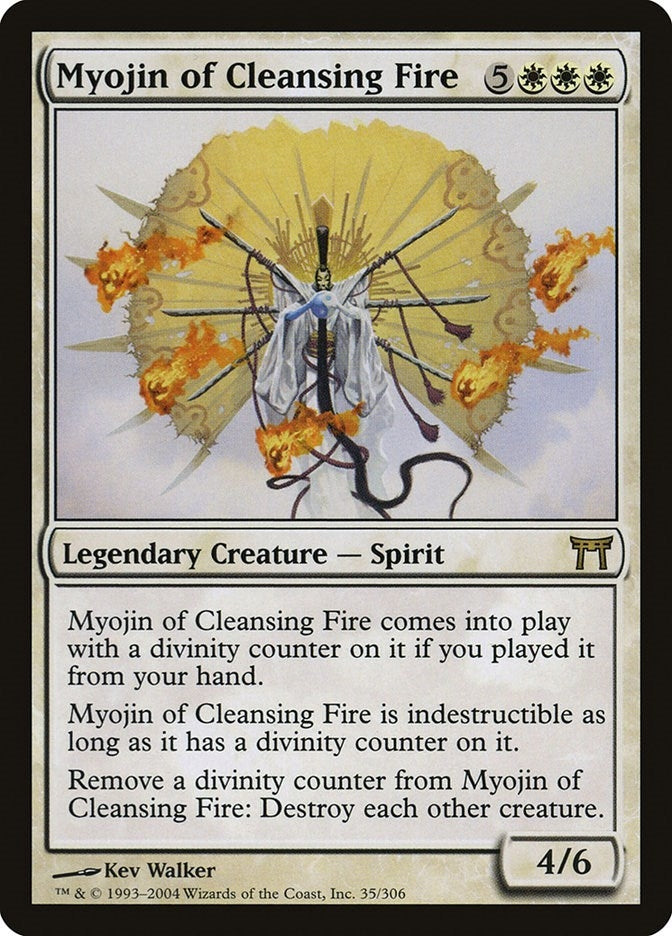 Image for Myojin of Cleansing Fire (35) - Magic: The Gathering