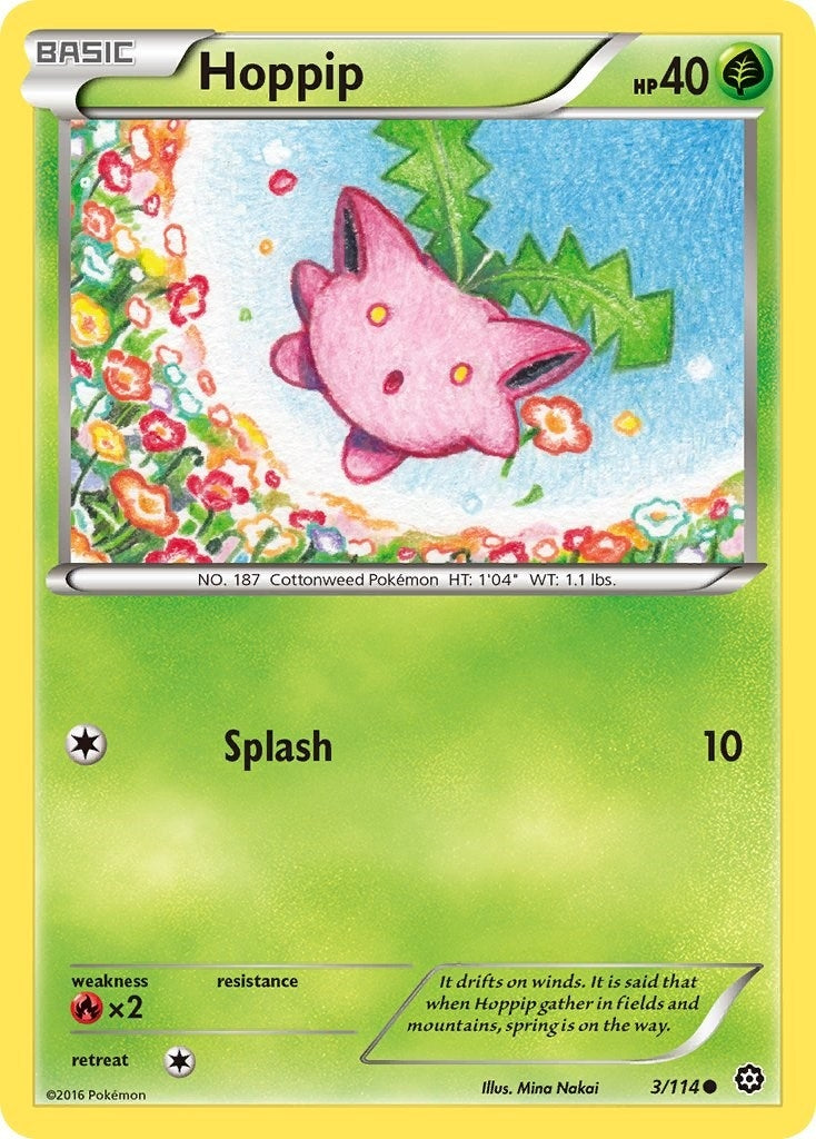 Image for Hoppip (3/114) - Pokemon