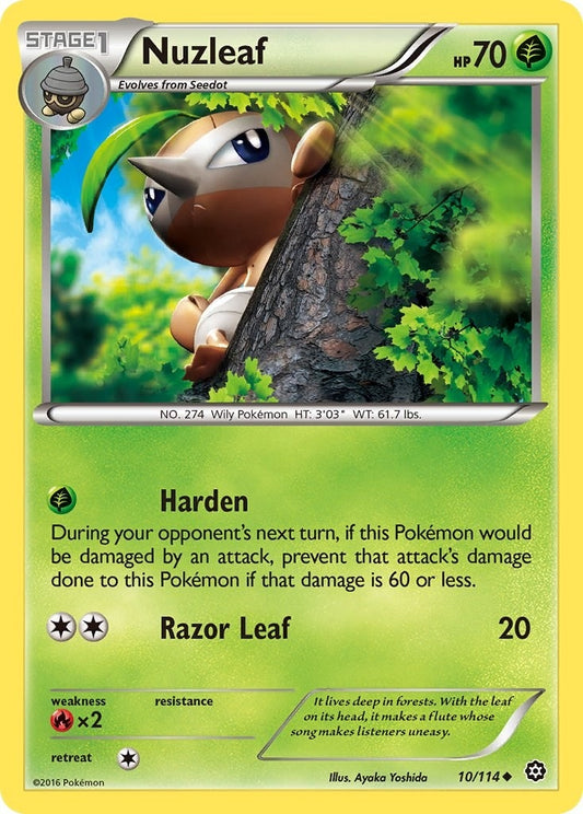 Image for Nuzleaf (10/114) - Pokemon