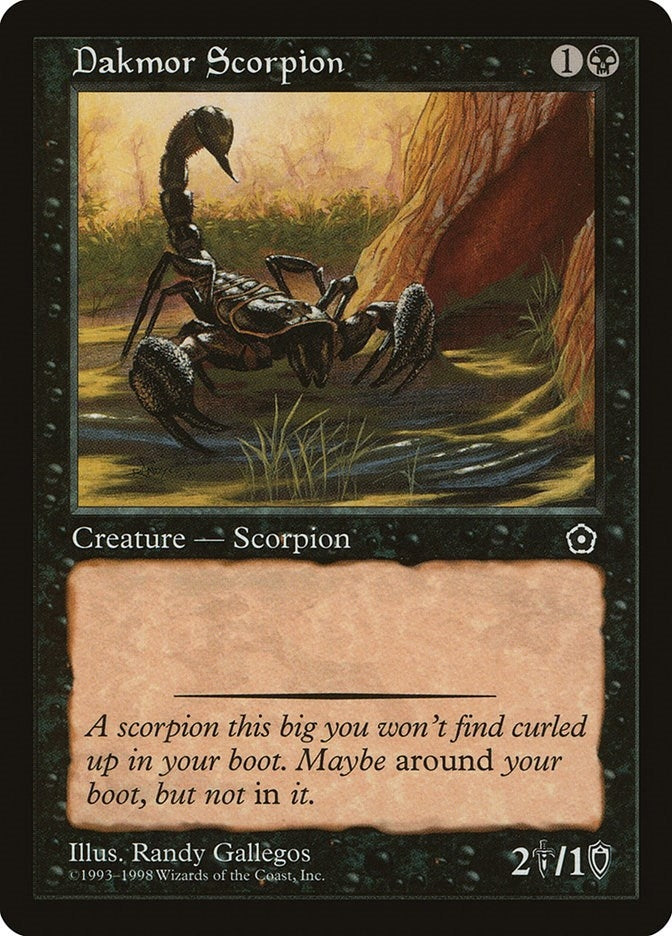 Image for Dakmor Scorpion - Magic: The Gathering
