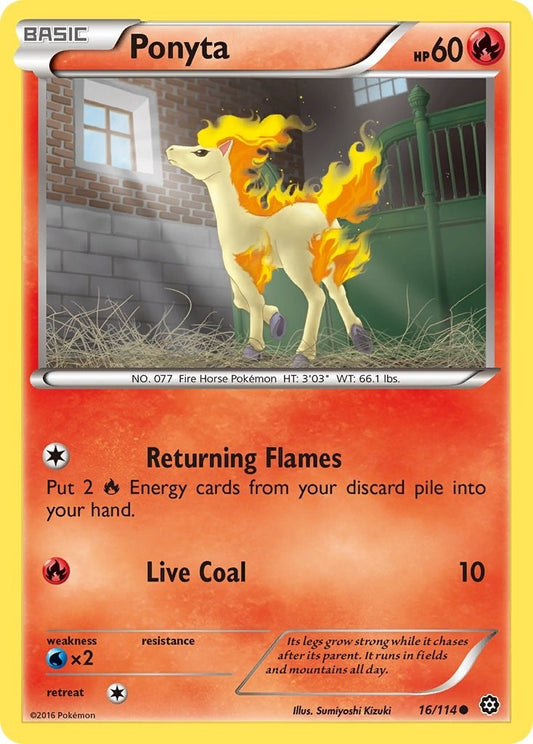 Image for Ponyta (16/114) - Pokemon