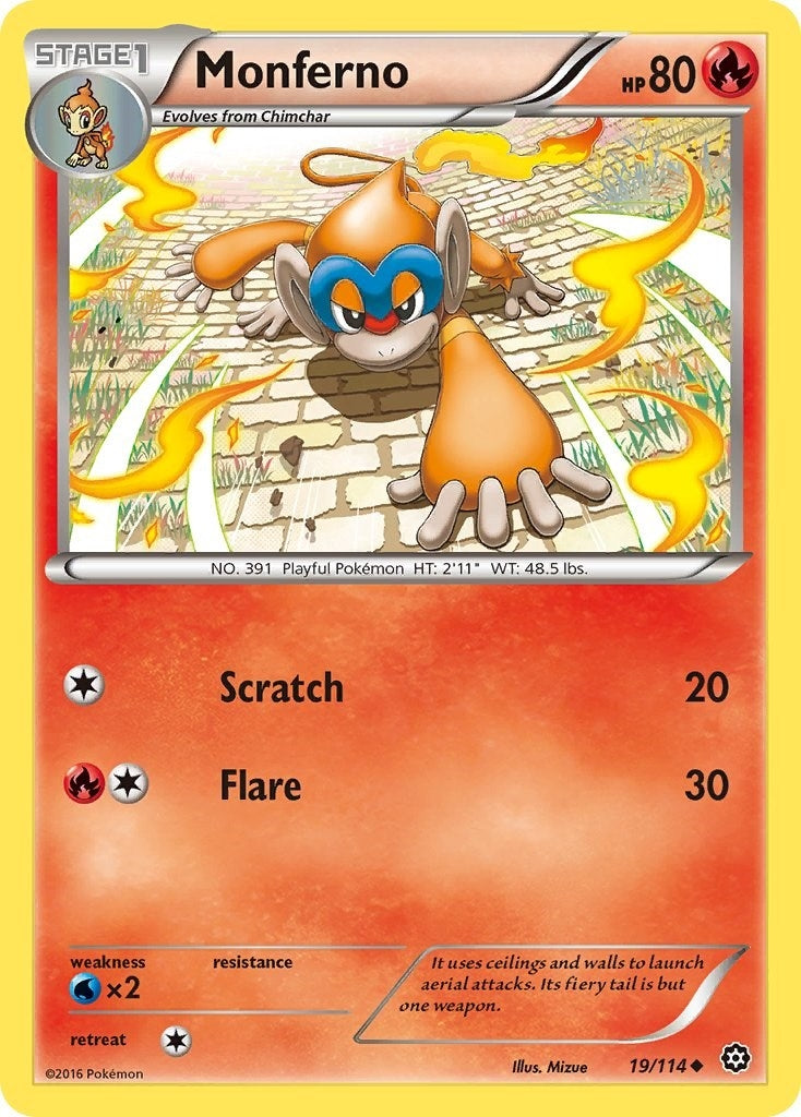 Image for Monferno (19/114) - Pokemon