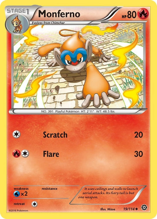 Image for Monferno (19/114) - Pokemon
