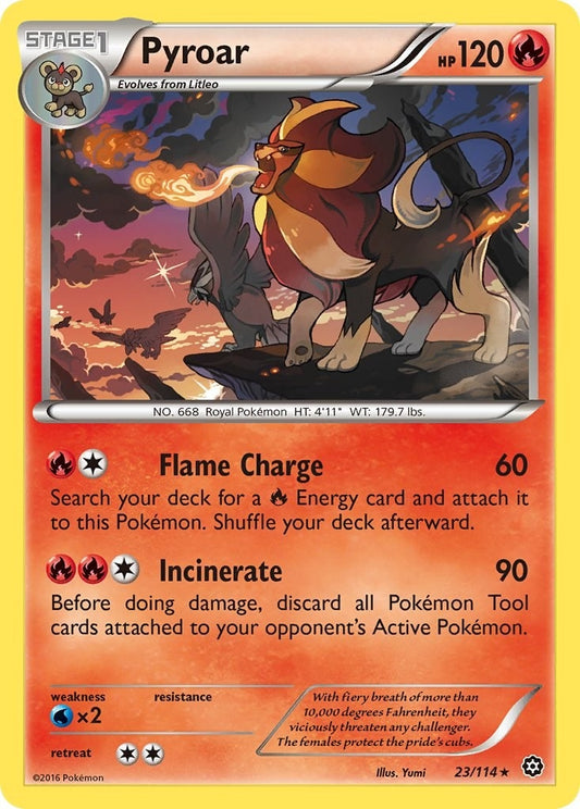 Image for Pyroar (23/114) - Pokemon