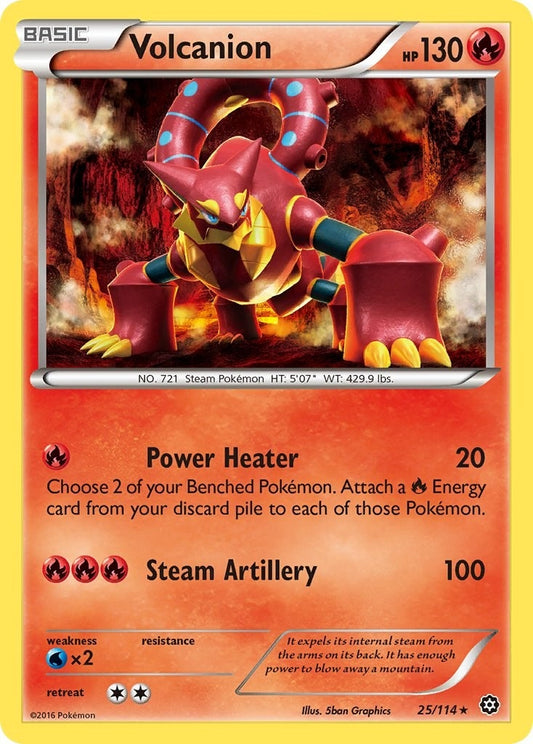 Image for Volcanion (25/114) - Pokemon