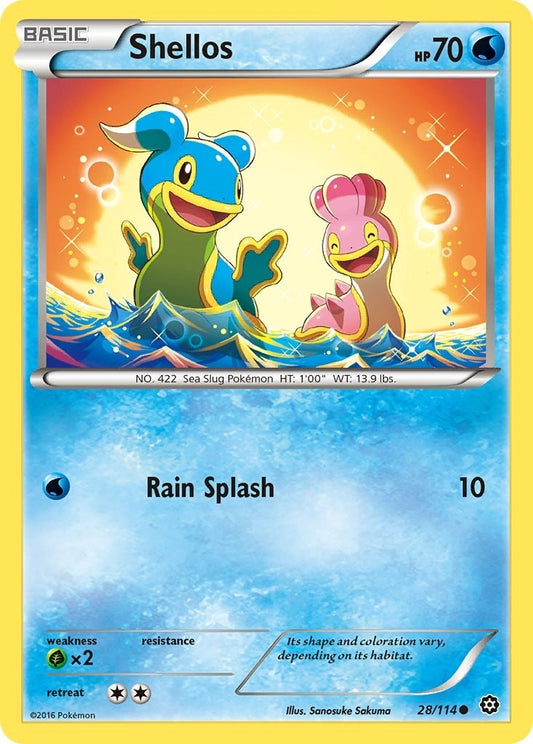 Image for Shellos (28/114) - Pokemon