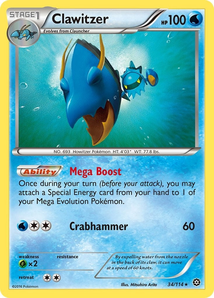 Image for Clawitzer (34/114) - Pokemon