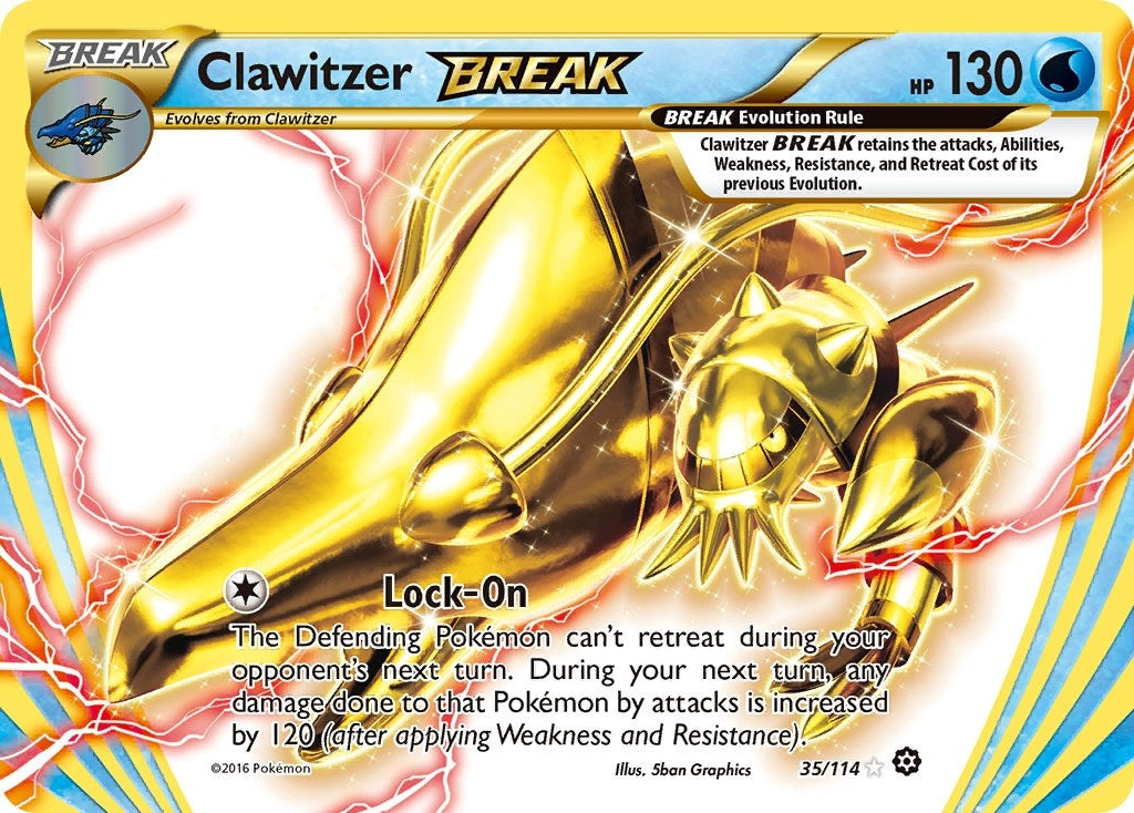 Image for Clawitzer BREAK (35/114) - Pokemon