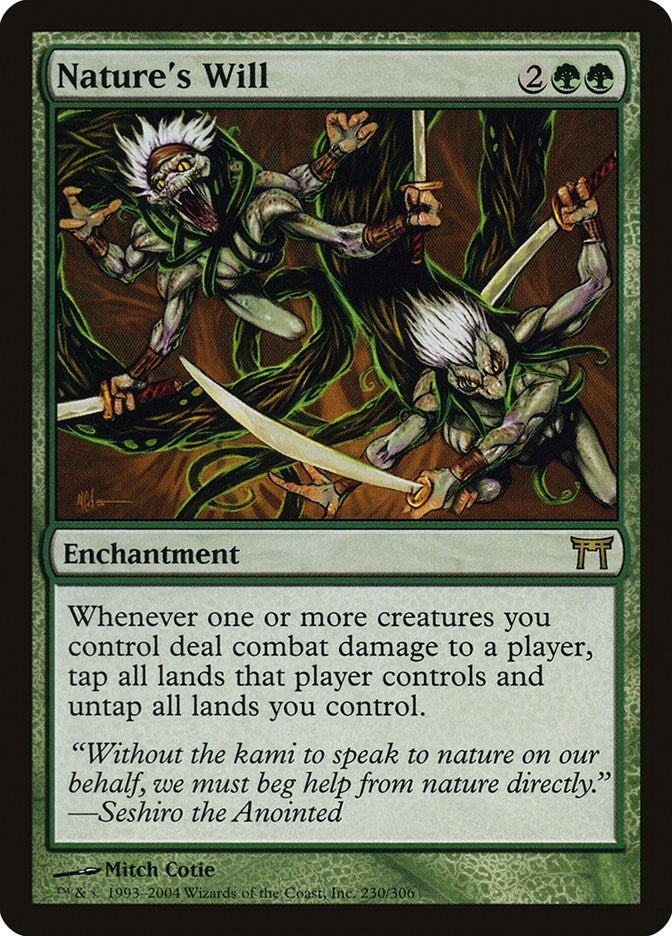 Image for Nature's Will (230) - Magic: The Gathering