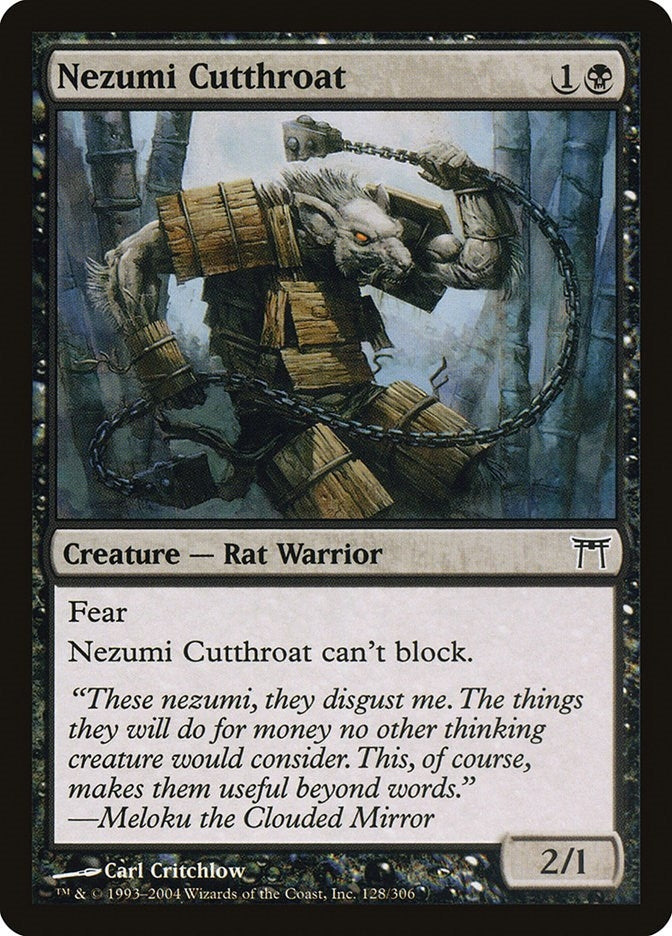Image for Nezumi Cutthroat (128) - Magic: The Gathering