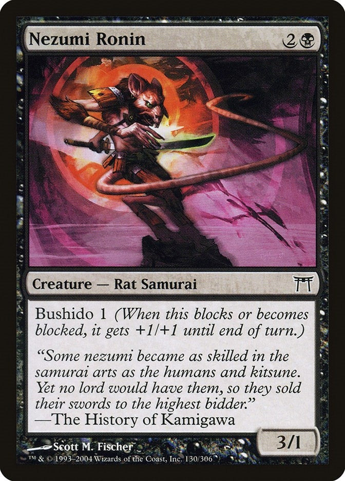 Image for Nezumi Ronin (130) - Magic: The Gathering