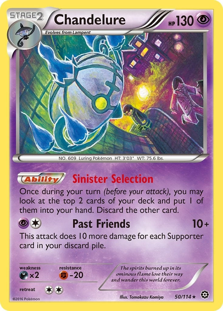 Image for Chandelure (50/114) - Pokemon