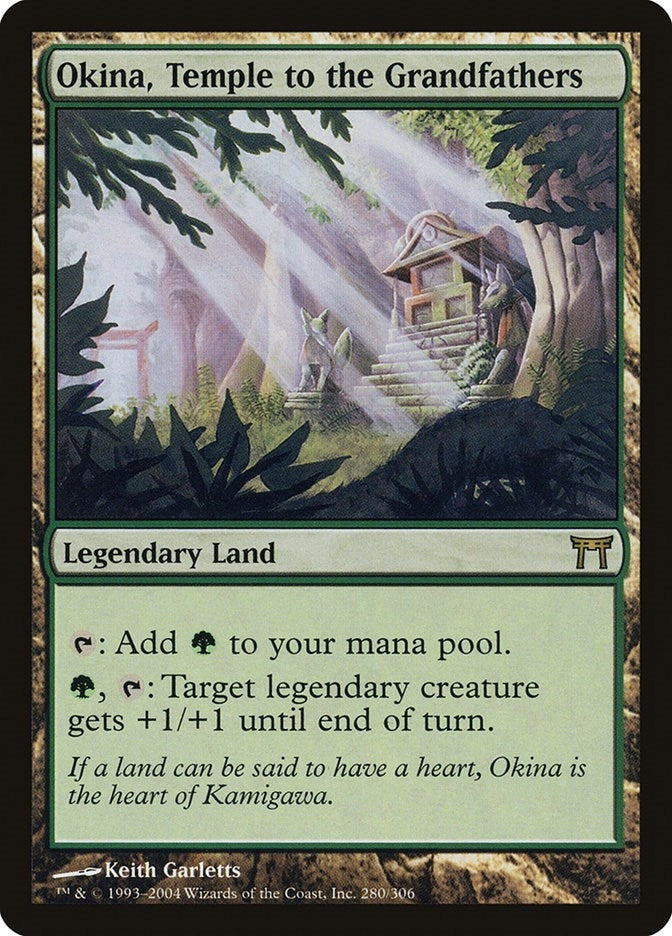 Image for Okina, Temple to the Grandfathers (280) - Magic: The Gathering