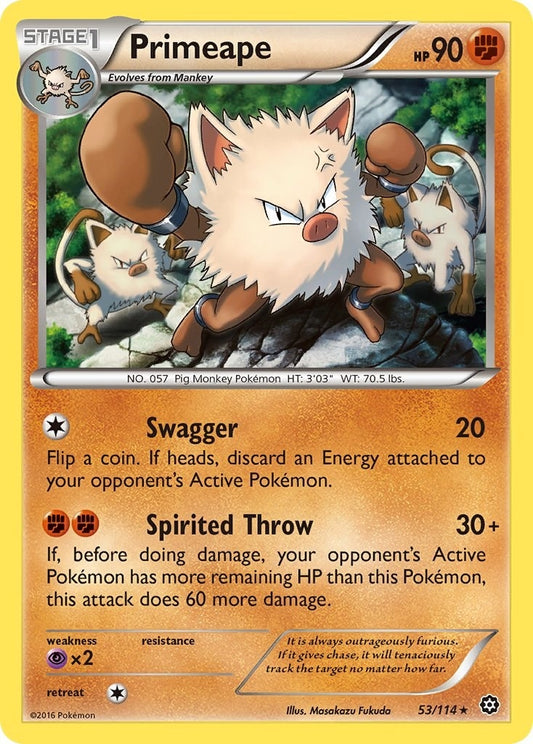 Image for Primeape (53/114) - Pokemon