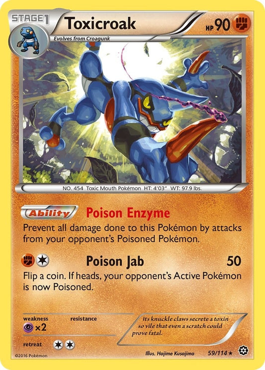 Image for Toxicroak (59/114) - Pokemon