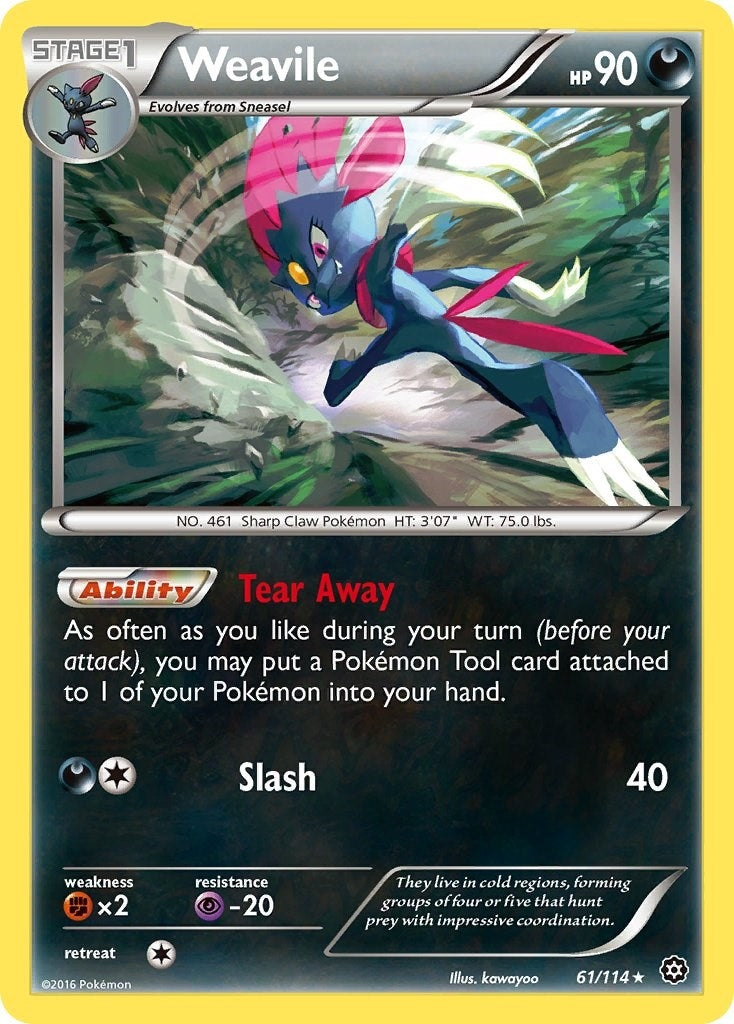 Image for Weavile (61/114) - Pokemon