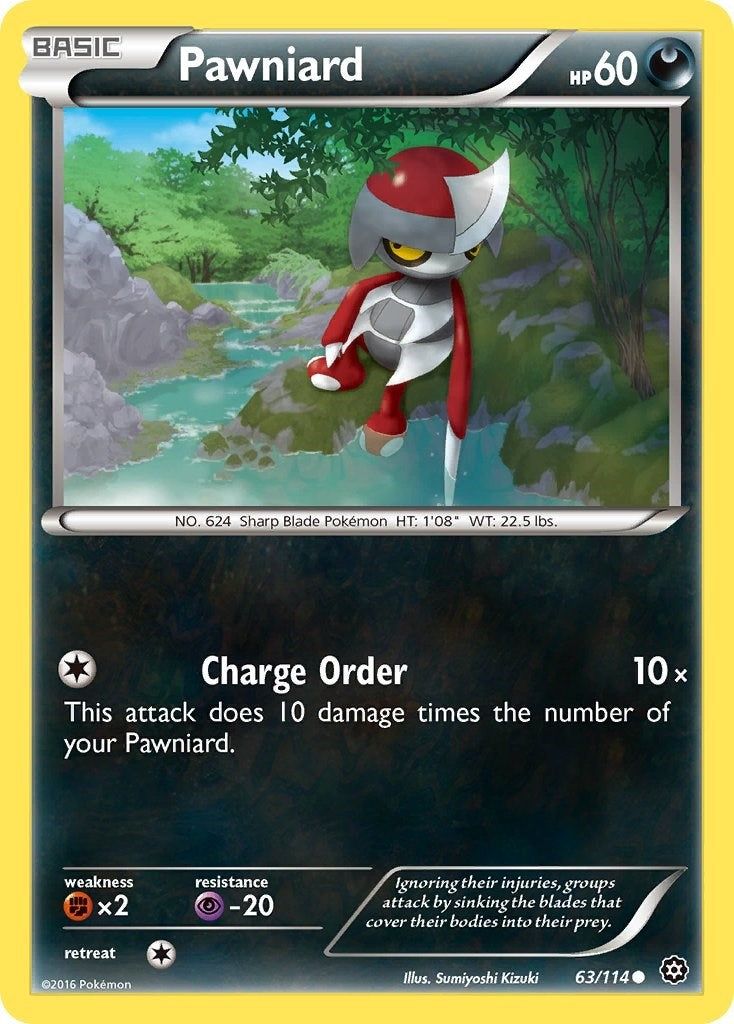 Image for Pawniard (63/114) - Pokemon
