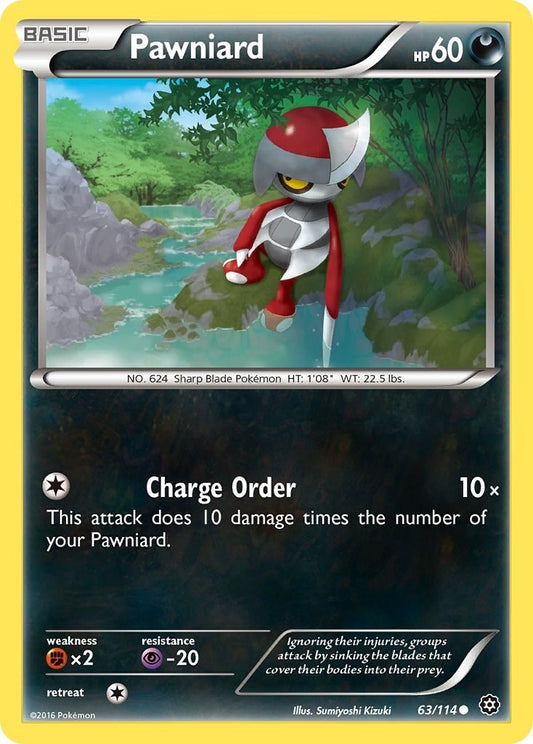 Image for Pawniard (63/114) - Pokemon