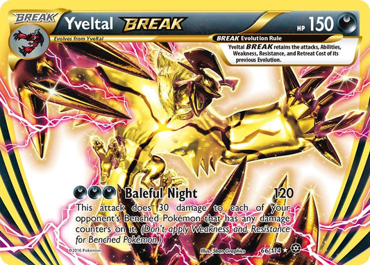 Image for Yveltal BREAK (66/114) - Pokemon